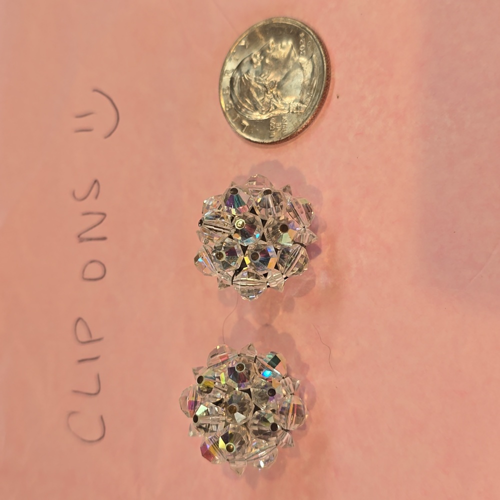 Vintage signed laguna clip on earrings